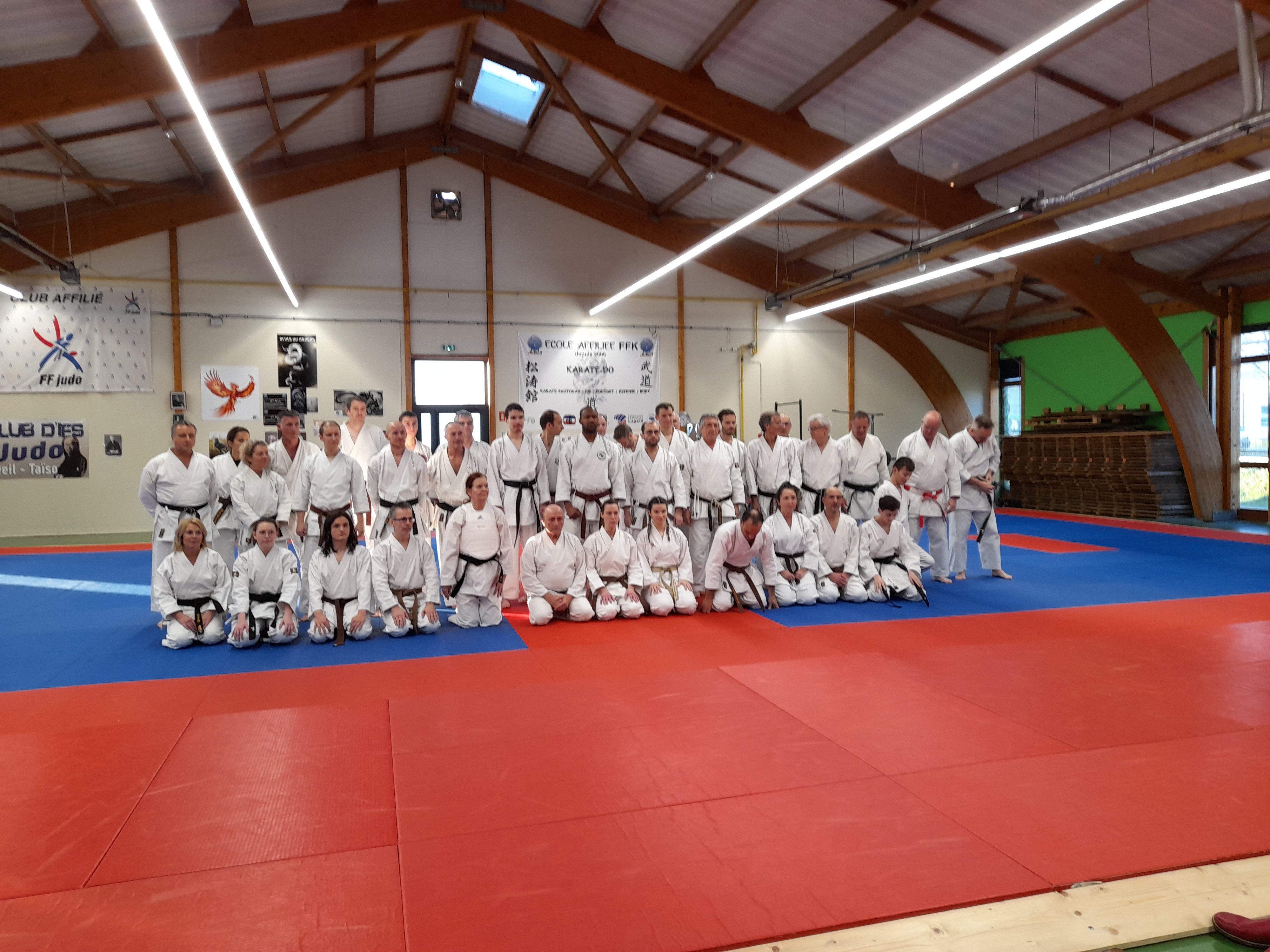 karaté club de karaté esprit de la main vide condé sur noireau condé en normandie Valdallière, Vassy, Karaté Shotokan