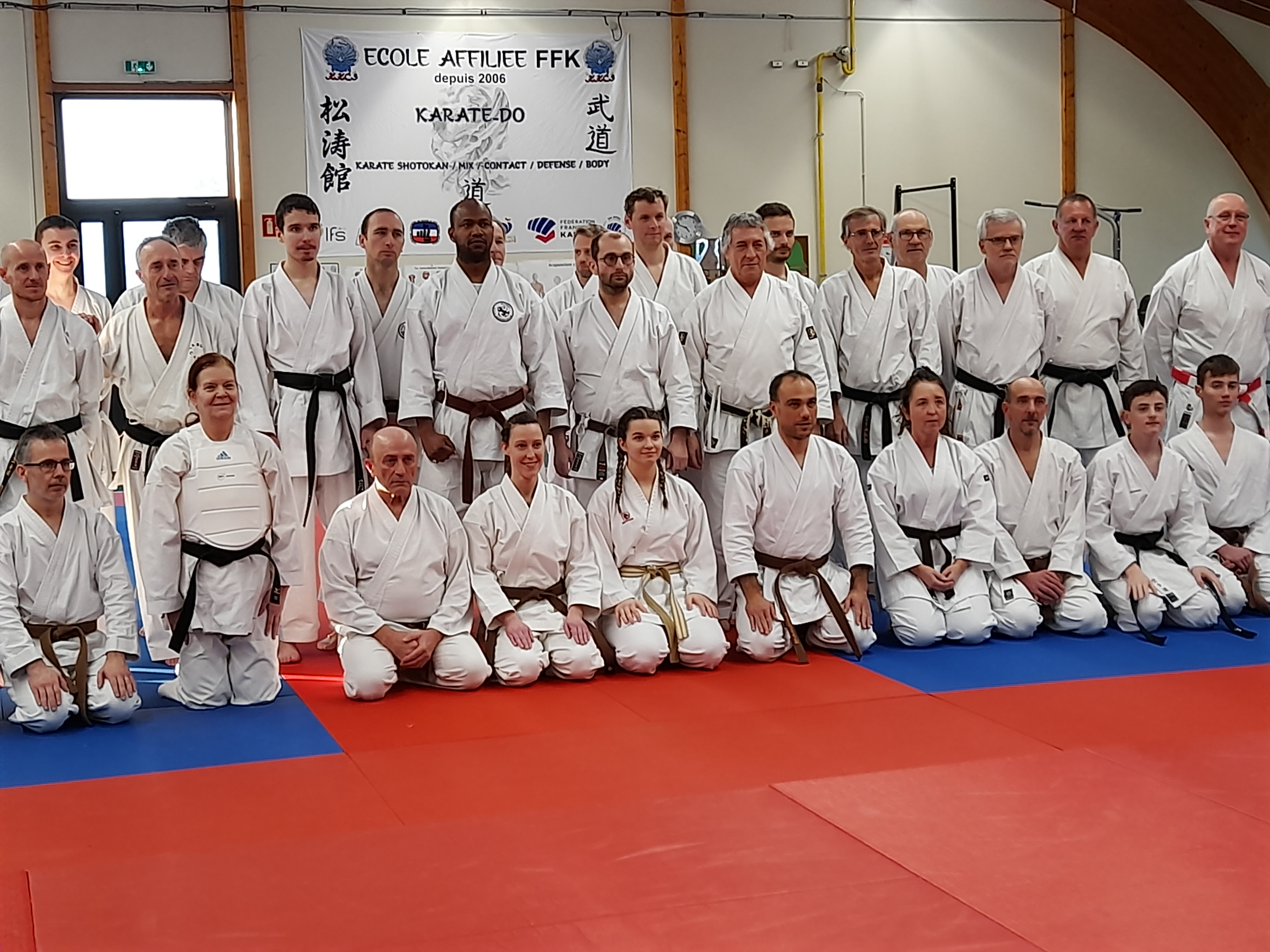 karaté club de karaté esprit de la main vide