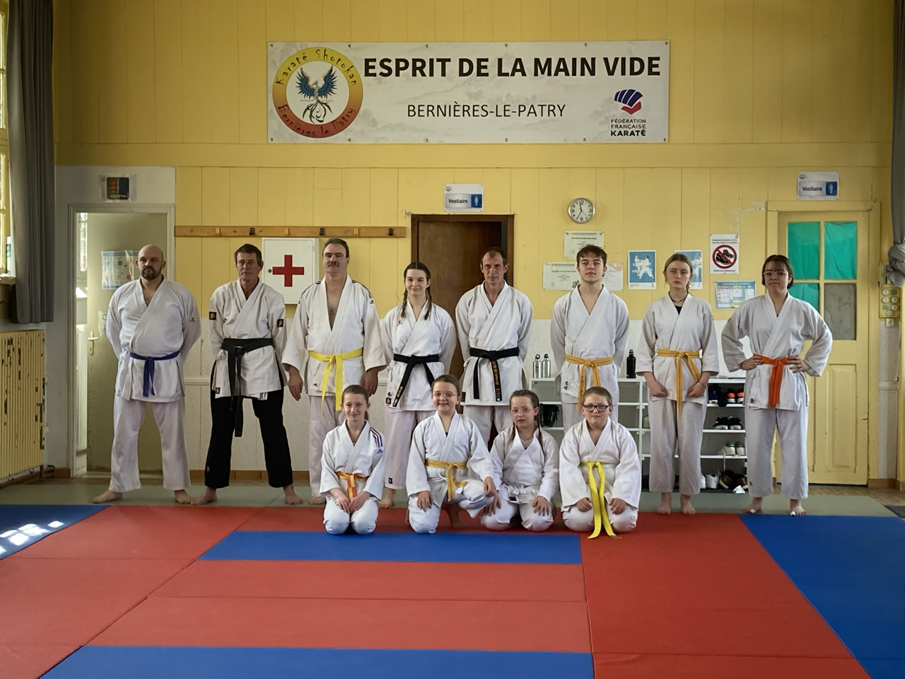 karaté club de karaté esprit de la main vide condé sur noireau condé en normandie Valdallière, Vassy, Karaté Shotokan
