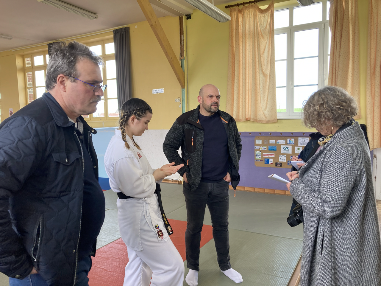 karaté club de karaté esprit de la main vide condé sur noireau condé en normandie Valdallière, Vassy, Karaté Shotokan