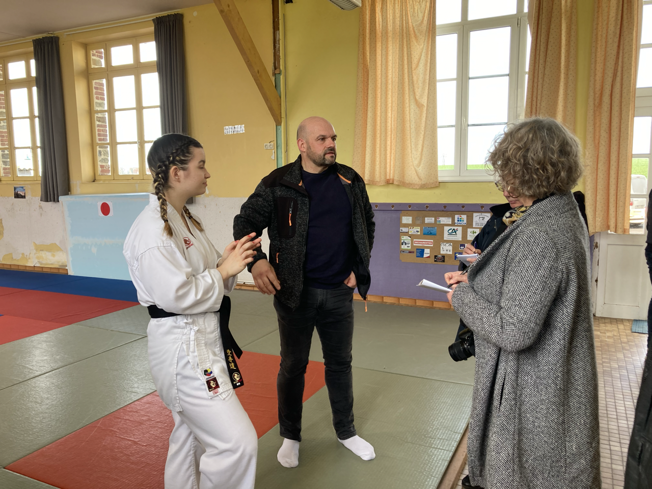 karaté club de karaté esprit de la main vide condé sur noireau condé en normandie Valdallière, Vassy, Karaté Shotokan