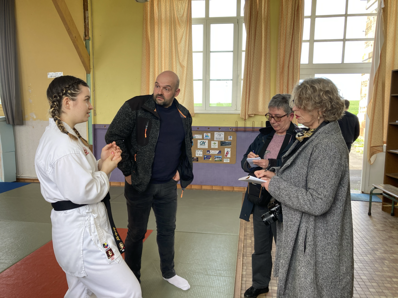 karaté club de karaté esprit de la main vide condé sur noireau condé en normandie Valdallière, Vassy, Karaté Shotokan