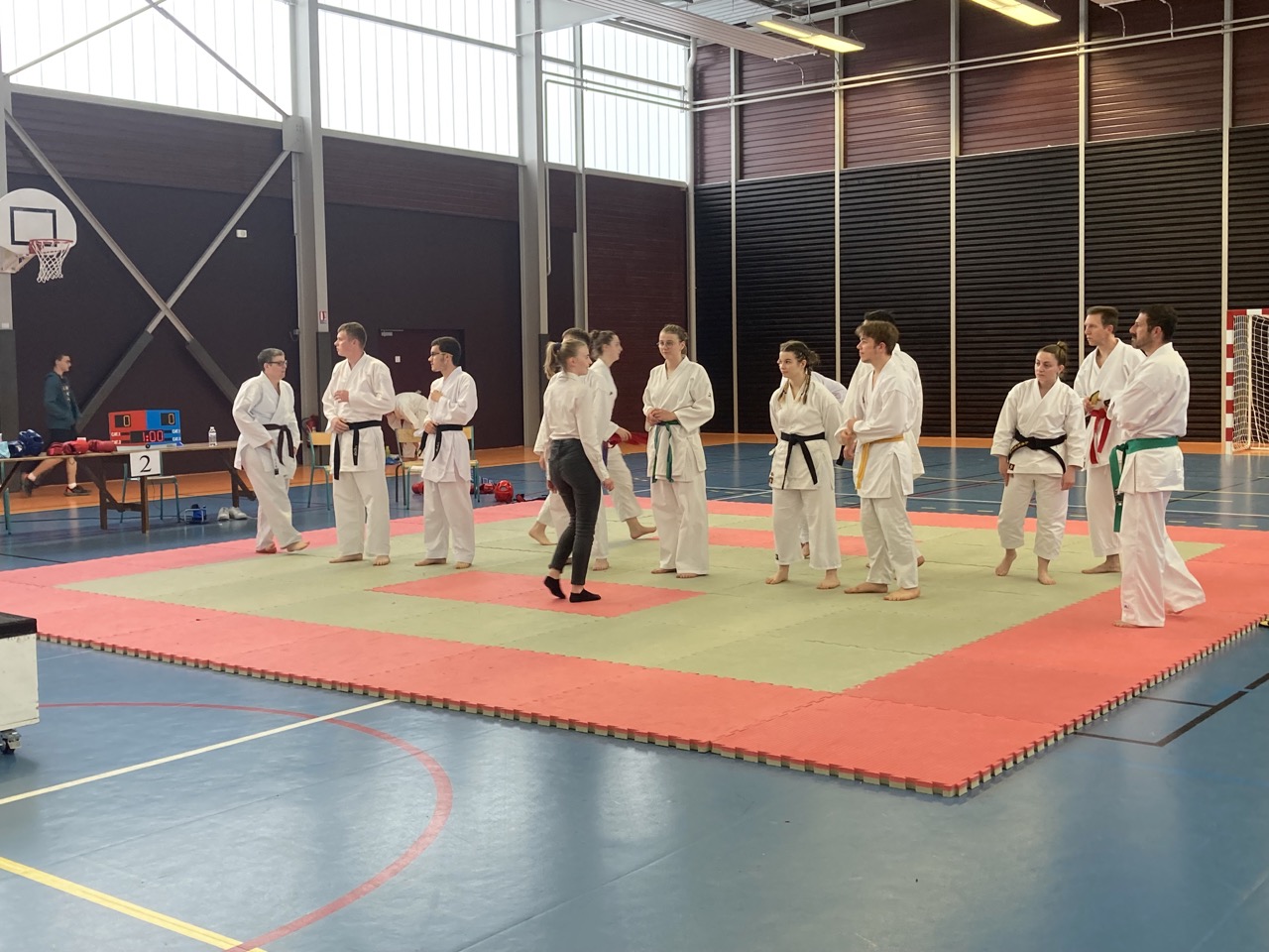 karaté club de karaté esprit de la main vide condé sur noireau condé en normandie Valdallière, Vassy, Karaté Shotokan