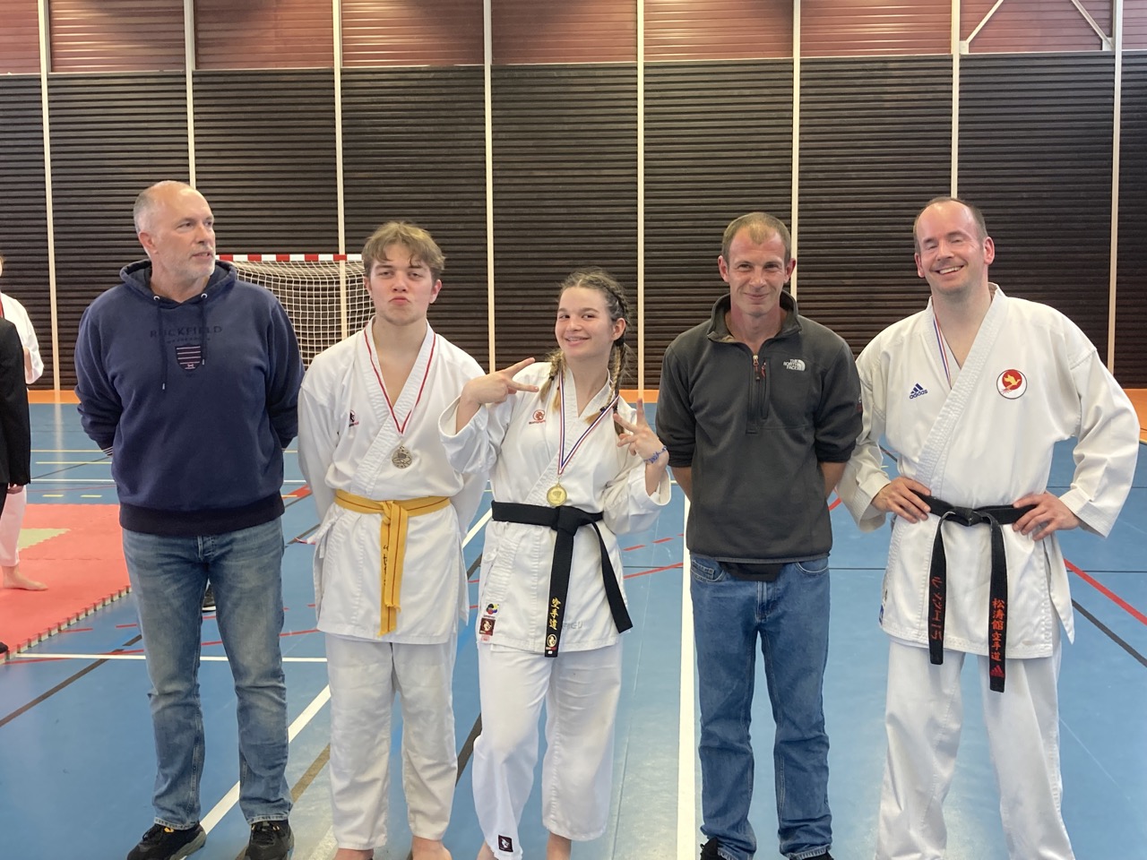 karaté club de karaté esprit de la main vide condé sur noireau condé en normandie Valdallière, Vassy, Karaté Shotokan