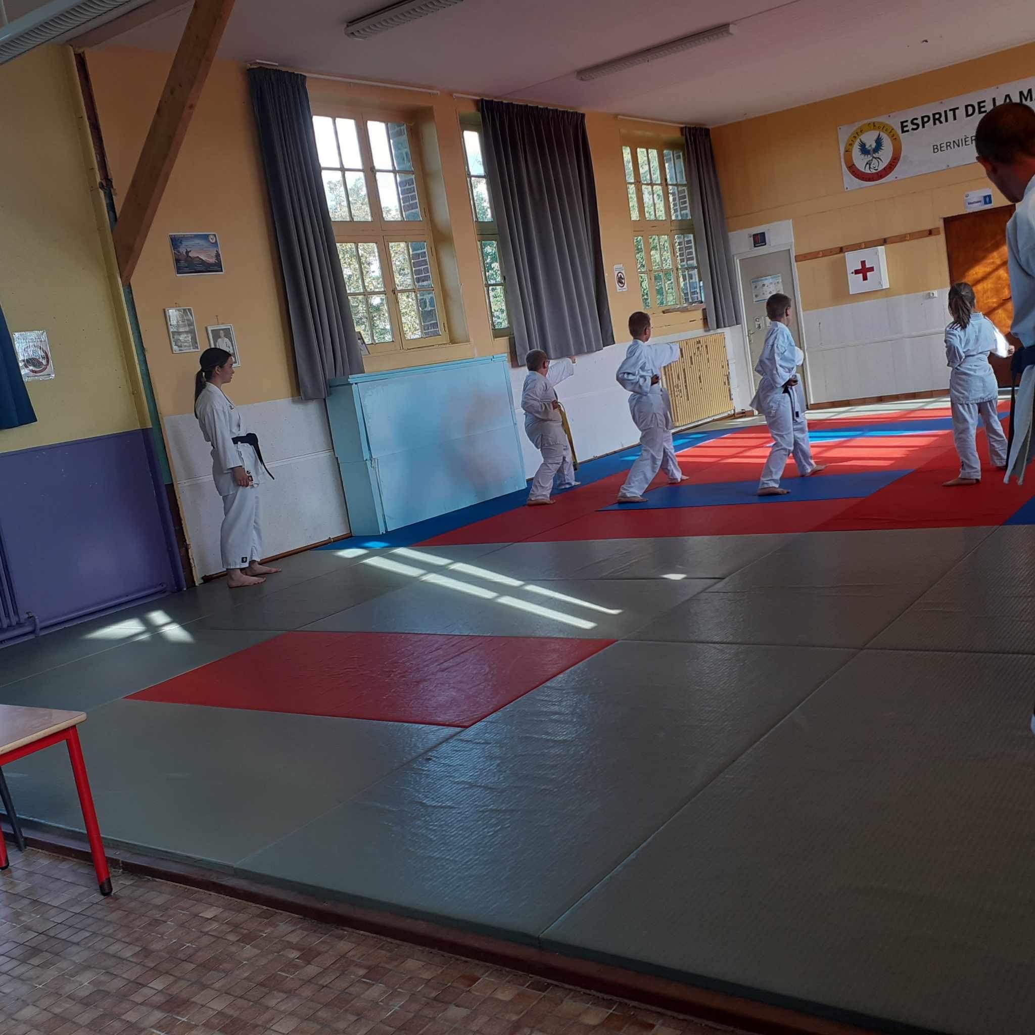 Basse Normandie karaté club de karaté esprit de la main vide condé sur noireau condé en normandie Valdallière Vassy Karaté Shotokan