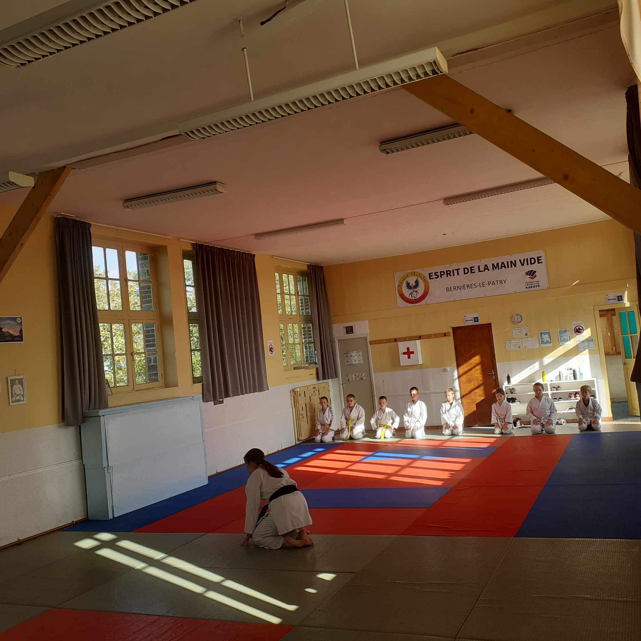 Basse Normandie karaté club de karaté esprit de la main vide condé sur noireau condé en normandie Valdallière Vassy Karaté Shotokan