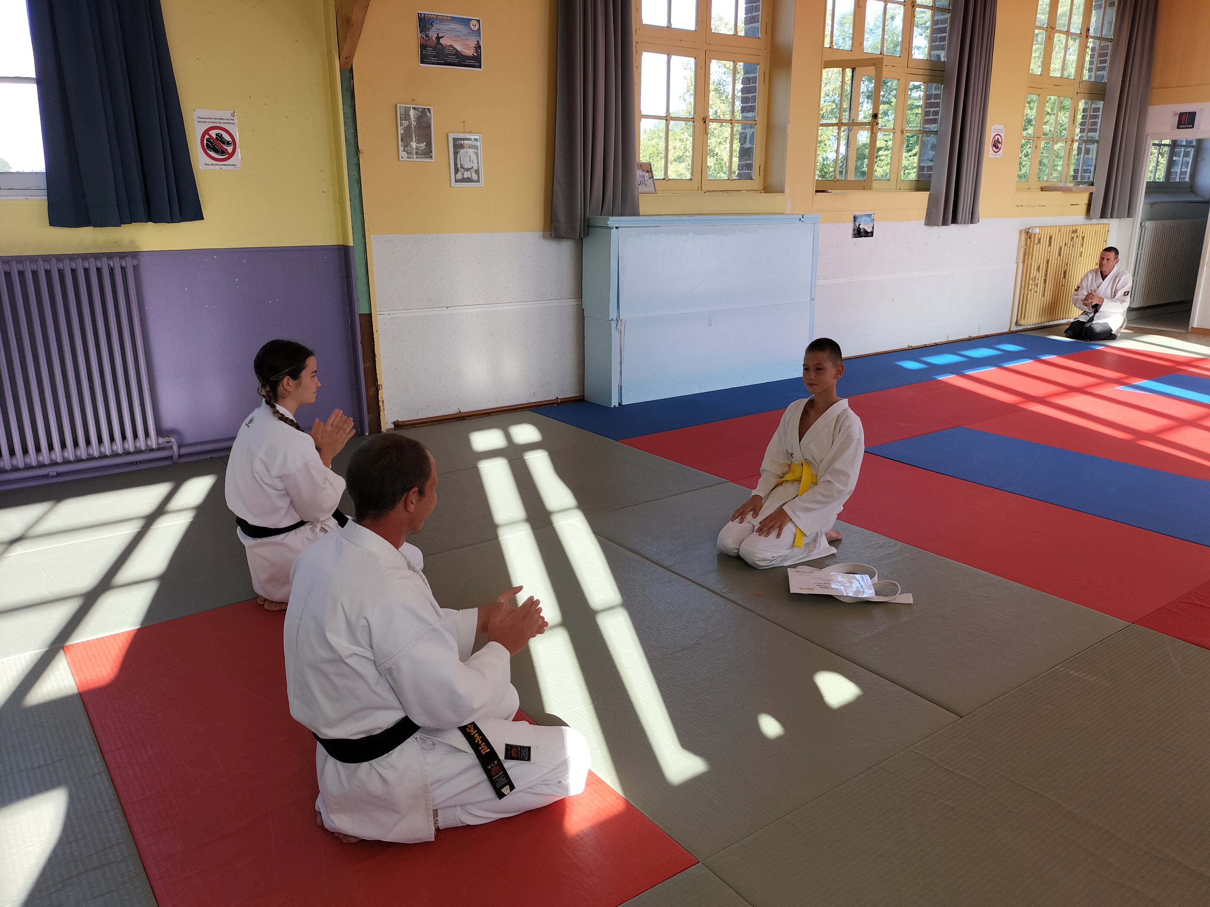 Basse Normandie karaté club de karaté esprit de la main vide condé sur noireau condé en normandie Valdallière Vassy Karaté Shotokan