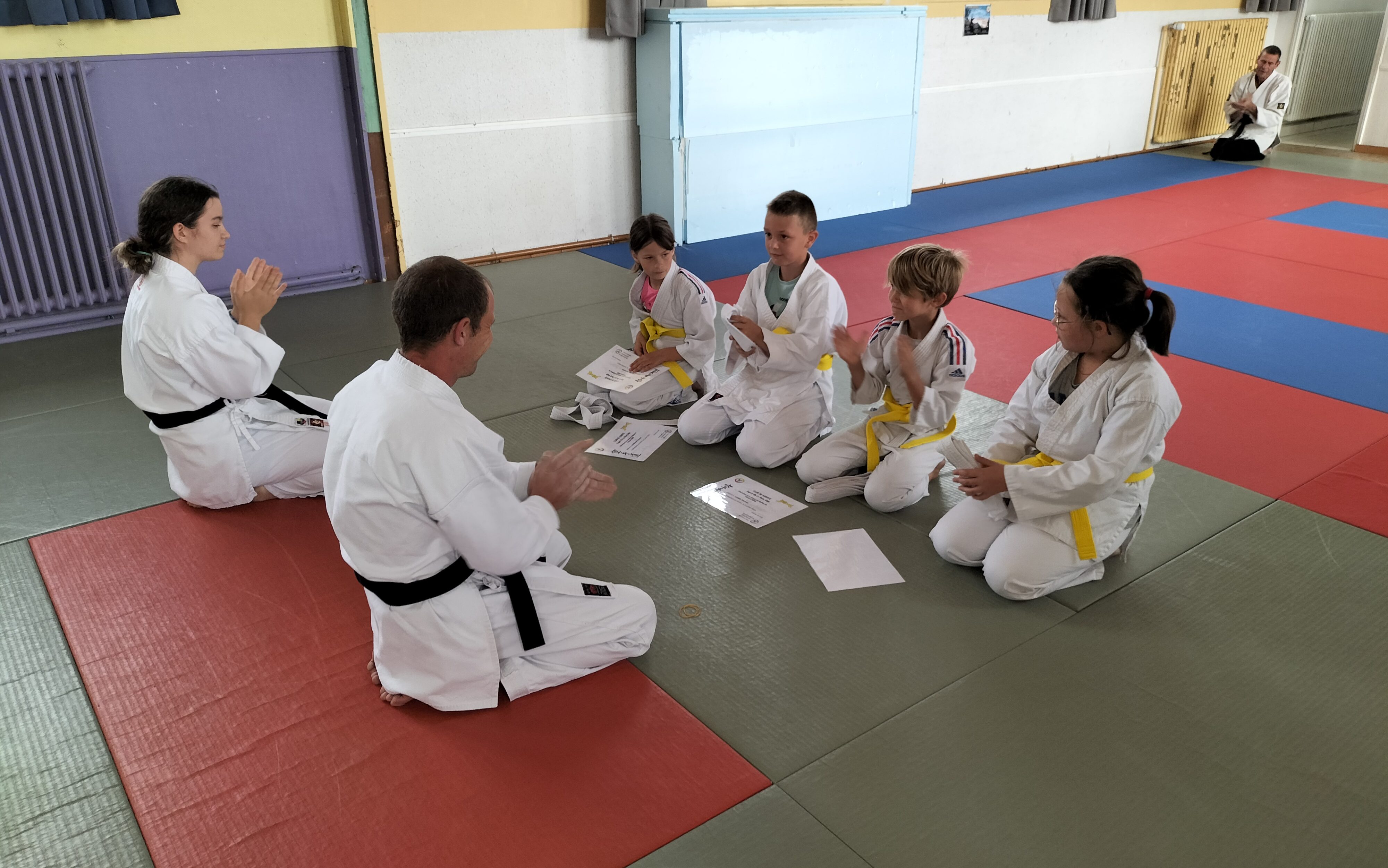 Basse Normandie karaté club de karaté esprit de la main vide condé sur noireau condé en normandie Valdallière Vassy Karaté Shotokan