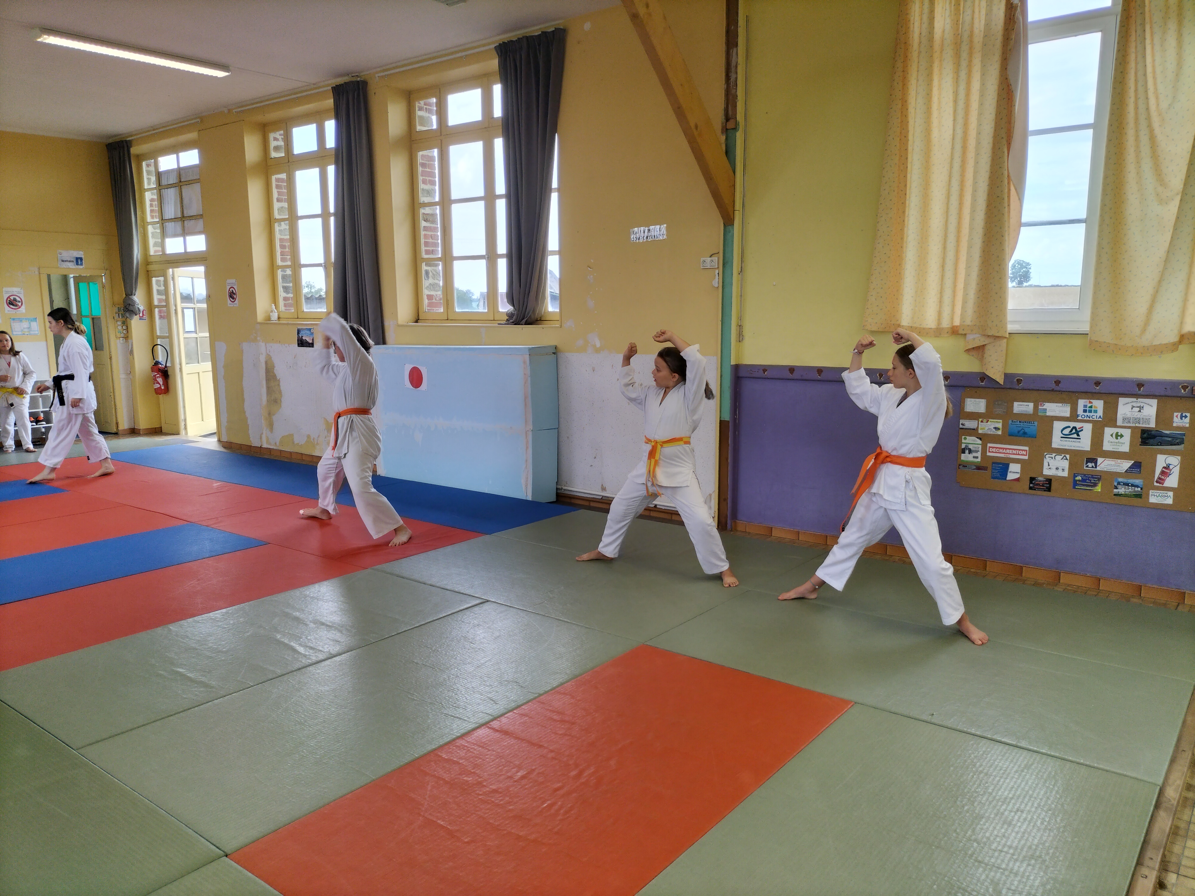 Basse Normandie karaté club de karaté esprit de la main vide condé sur noireau condé en normandie Valdallière Vassy Karaté Shotokan