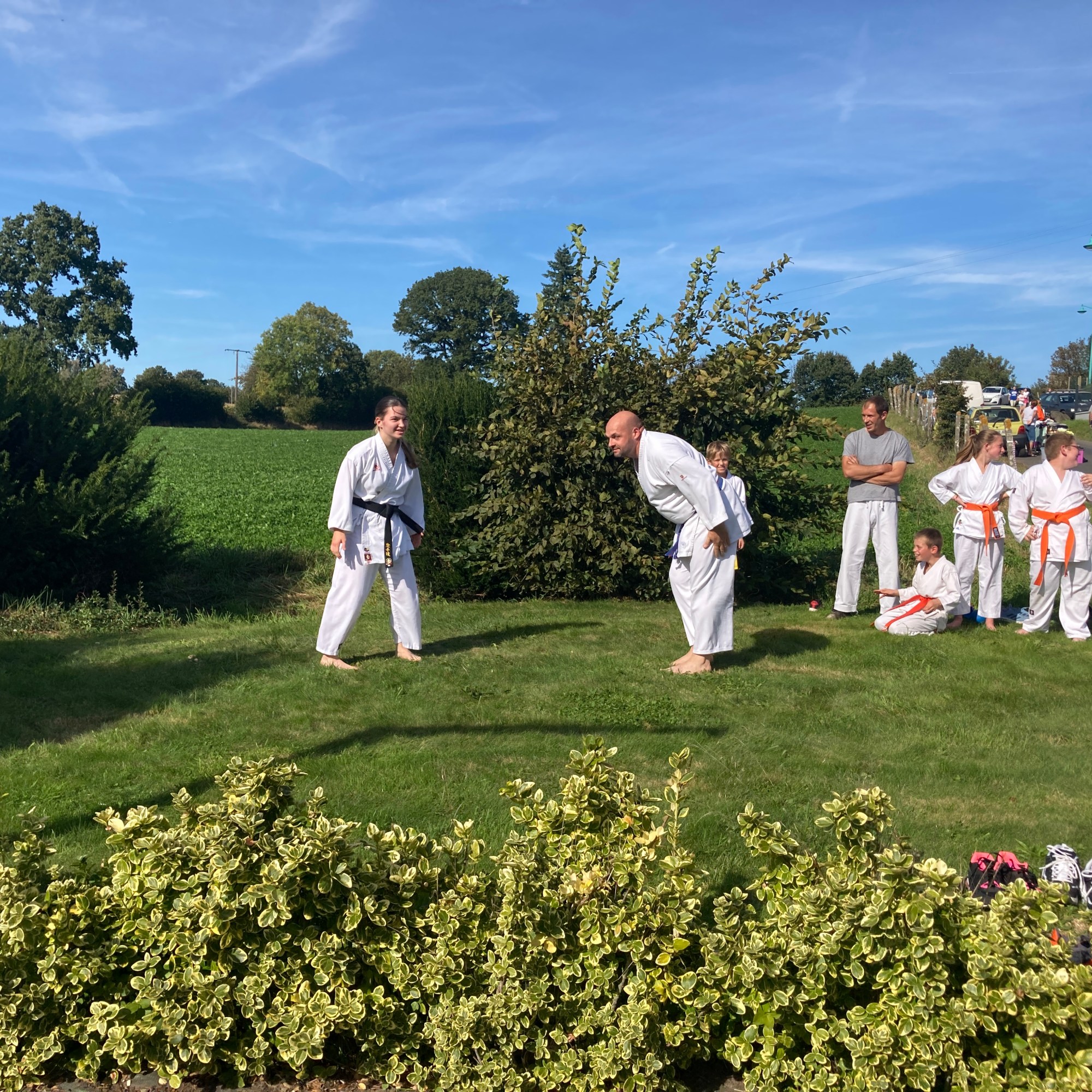 Basse Normandie karaté club de karaté esprit de la main vide condé sur noireau condé en normandie Valdallière Vassy Karaté Shotokan