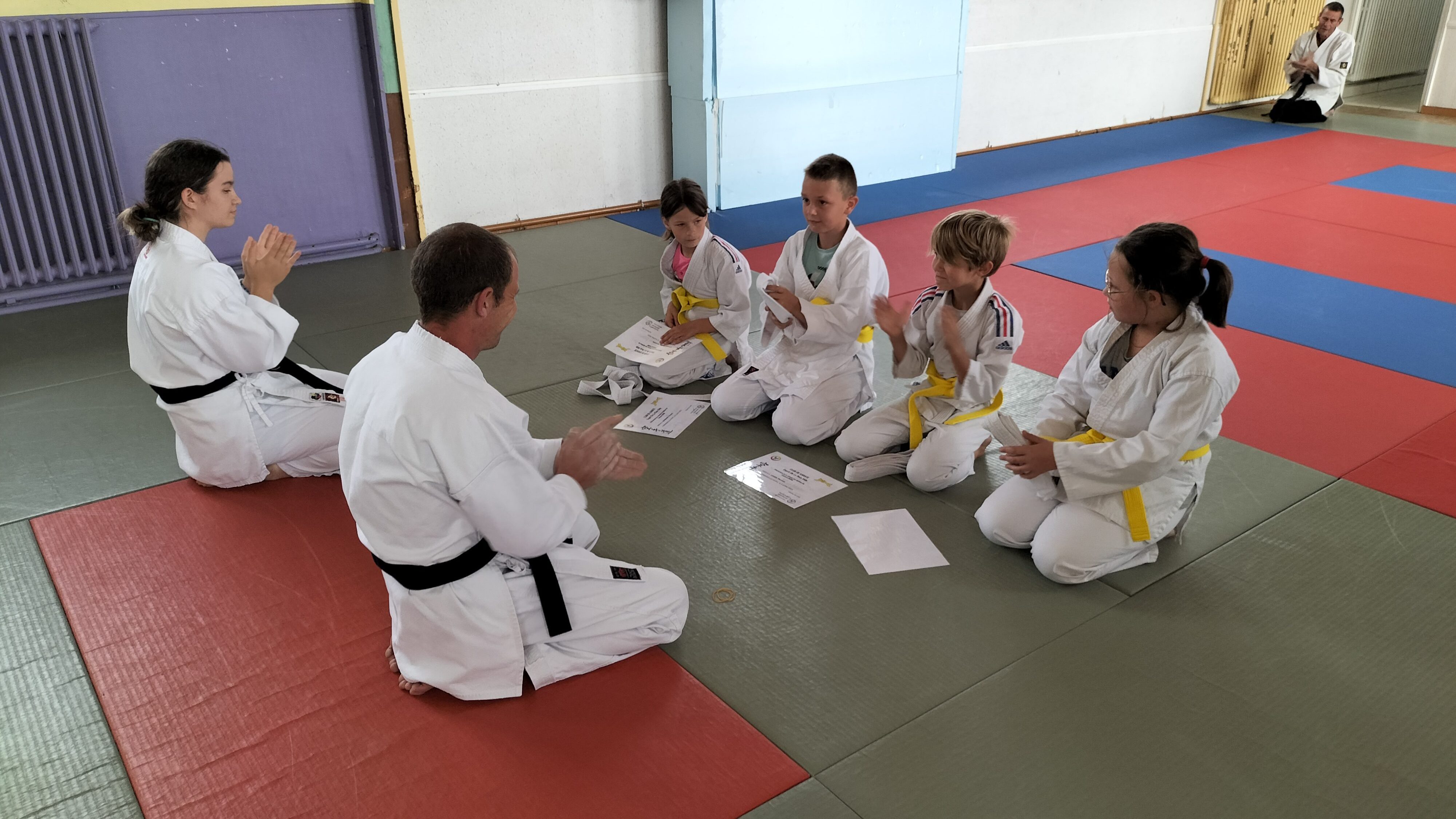 Basse Normandie karaté club de karaté esprit de la main vide condé sur noireau condé en normandie Valdallière Vassy Karaté Shotokan