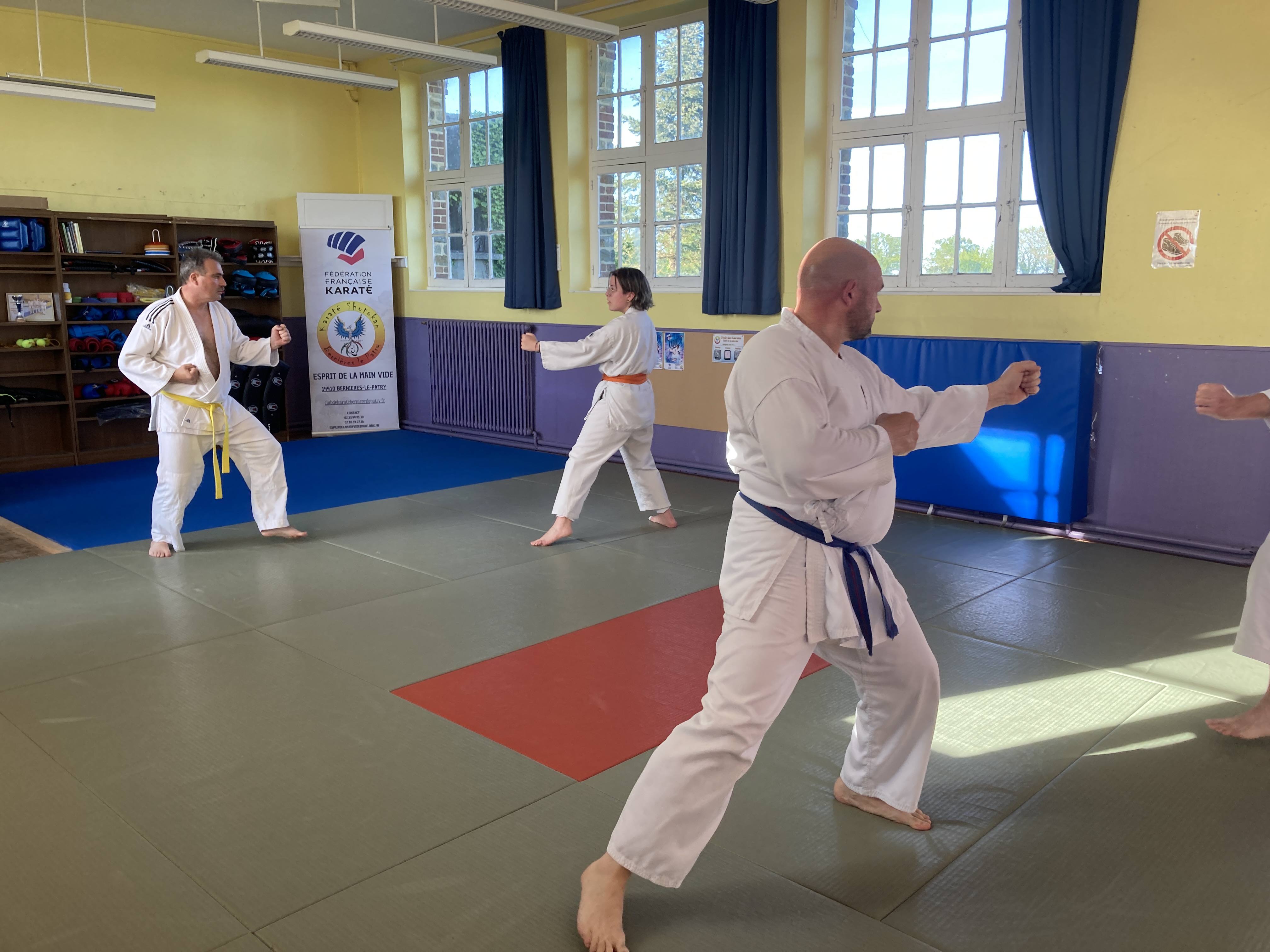 Basse Normandie karaté club de karaté esprit de la main vide condé sur noireau condé en normandie Valdallière Vassy Karaté Shotokan