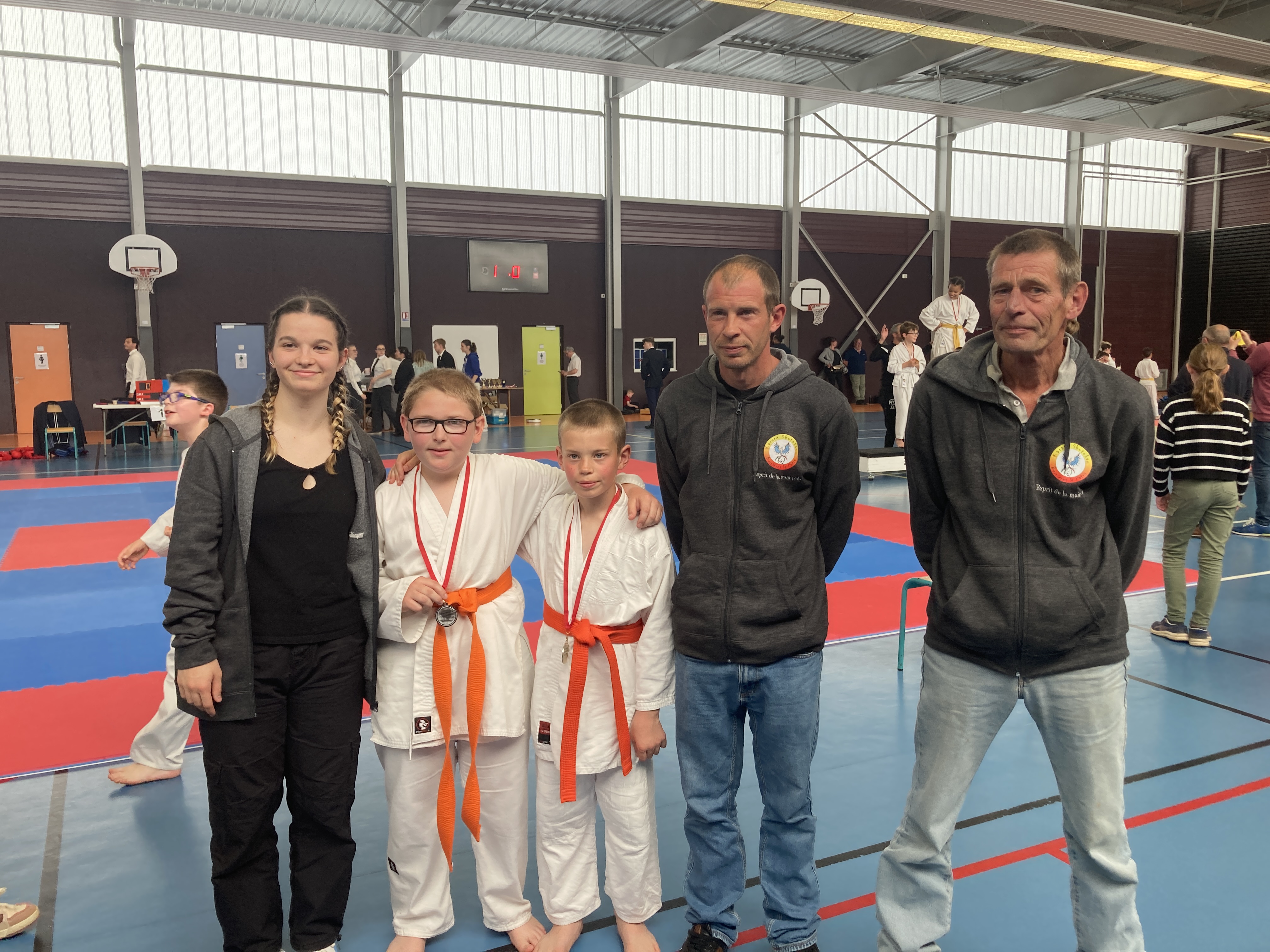Basse Normandie karaté club de karaté esprit de la main vide condé sur noireau condé en normandie Valdallière Vassy Karaté Shotokan