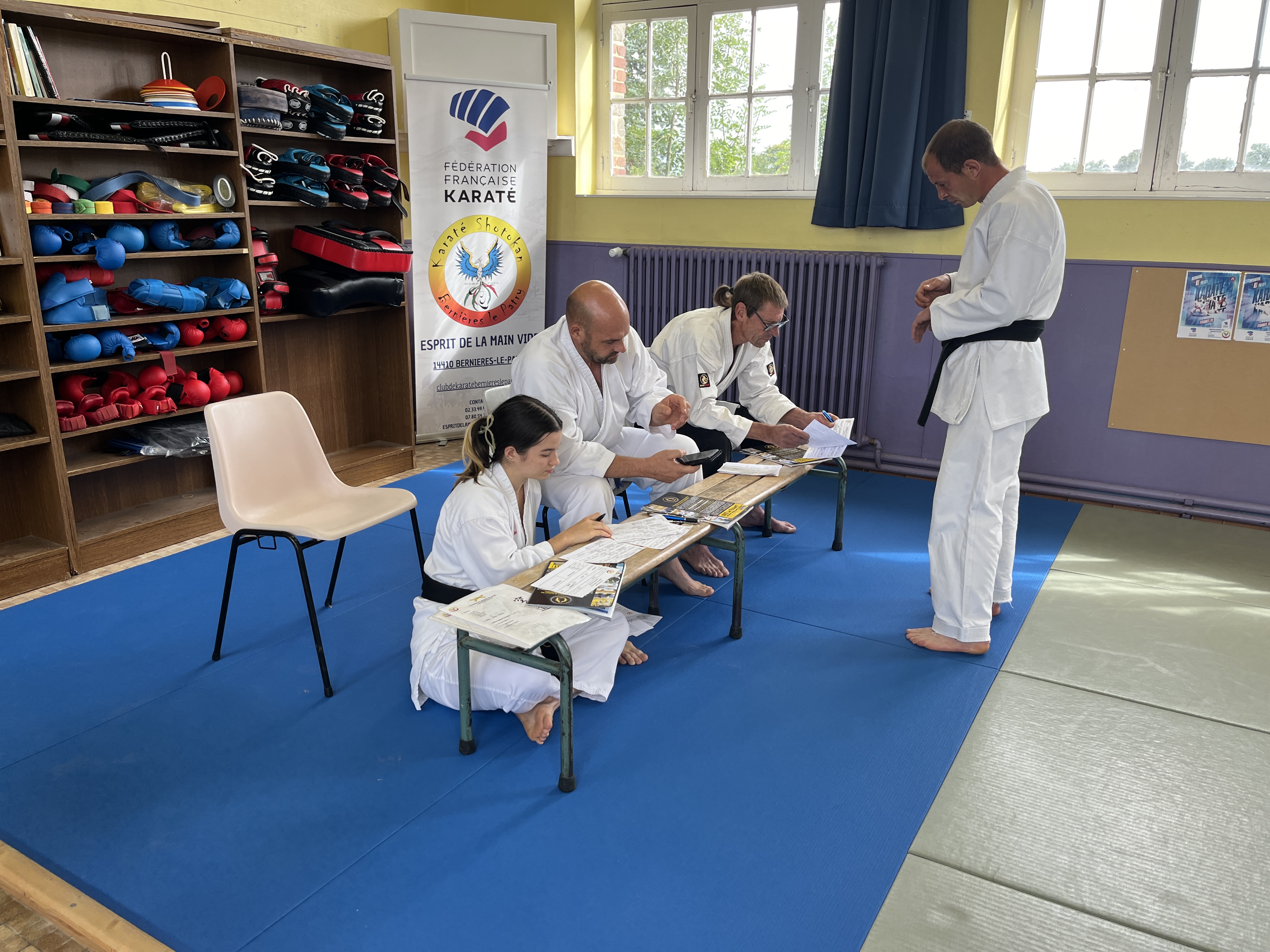 Basse Normandie karaté club de karaté esprit de la main vide condé sur noireau condé en normandie Valdallière Vassy Karaté Shotokan