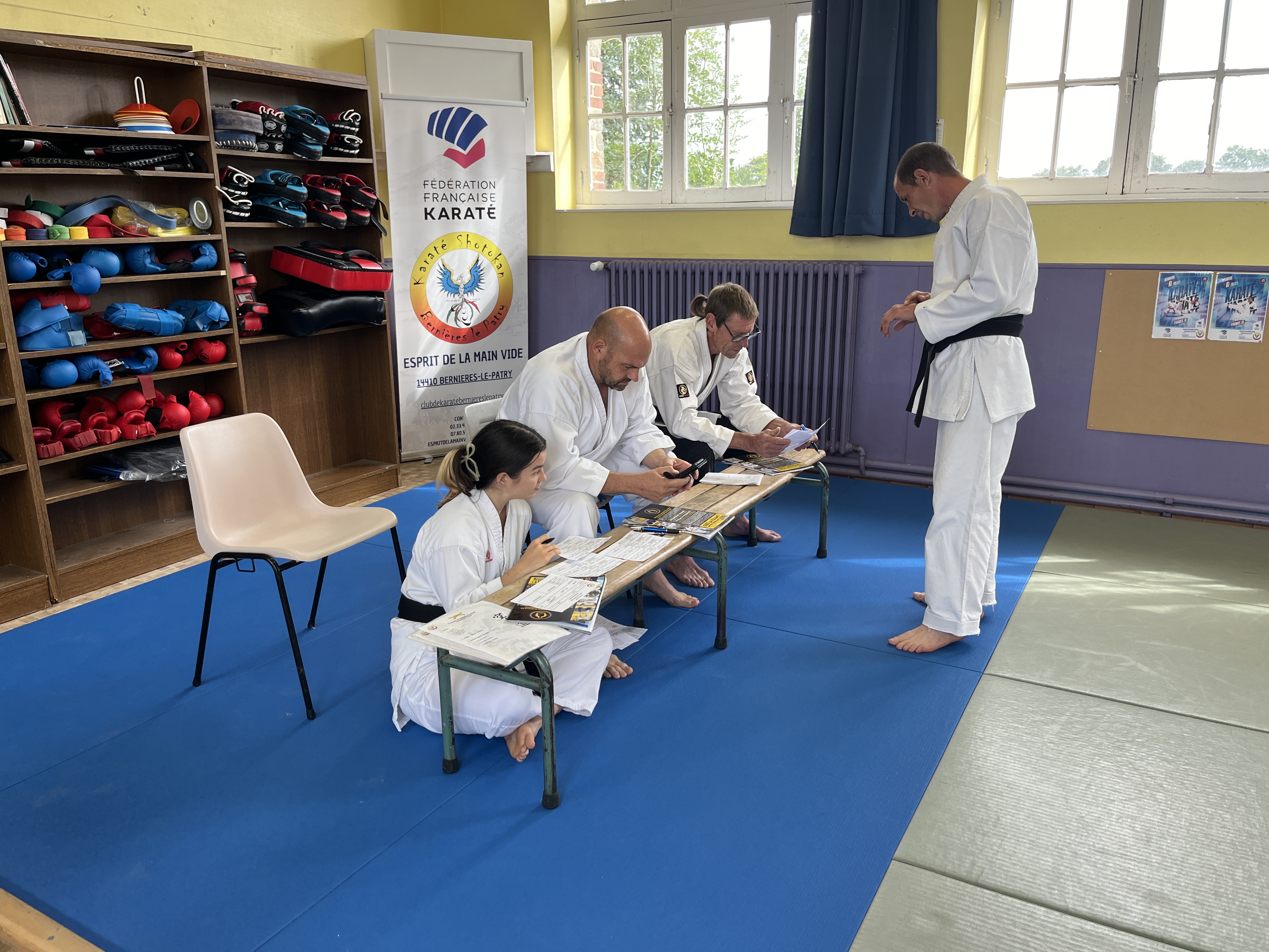 Basse Normandie karaté club de karaté esprit de la main vide condé sur noireau condé en normandie Valdallière Vassy Karaté Shotokan