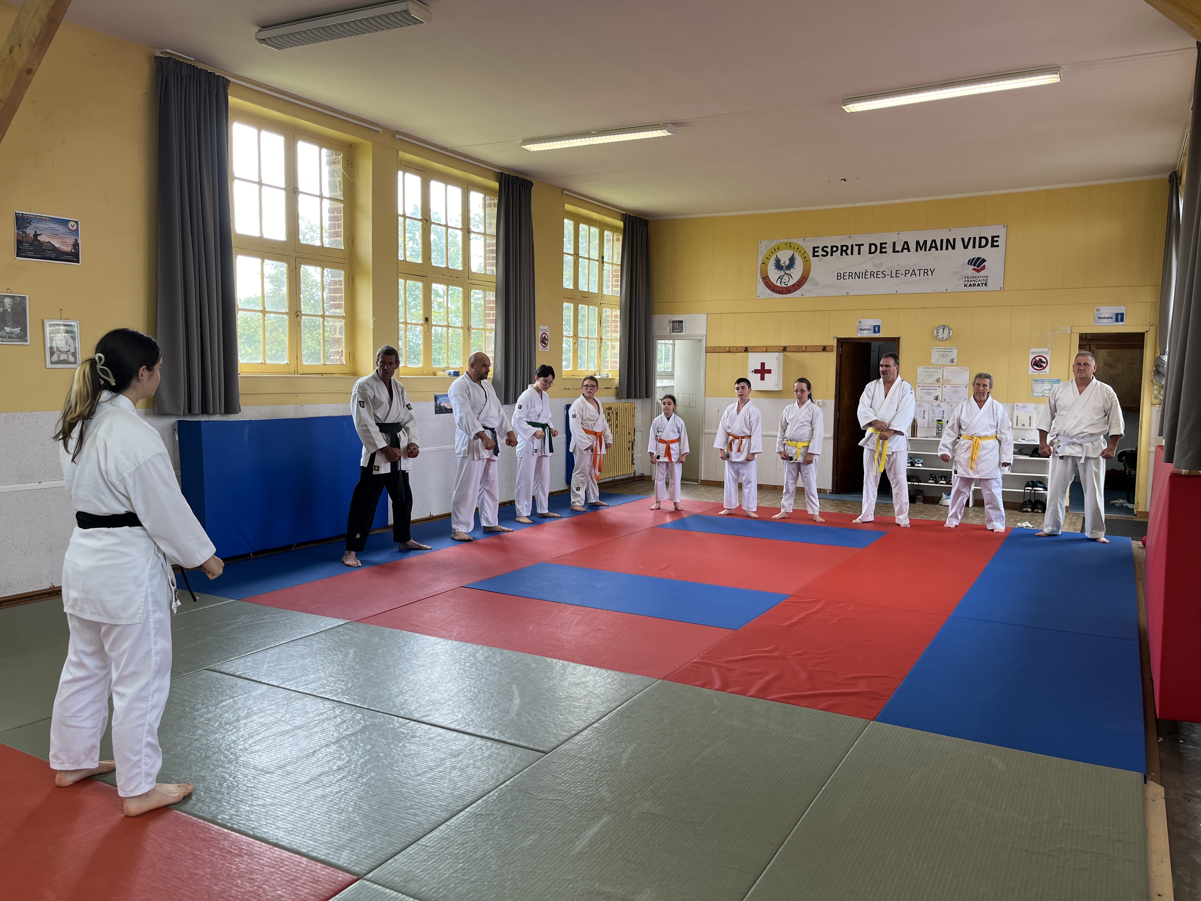 Basse Normandie karaté club de karaté esprit de la main vide condé sur noireau condé en normandie Valdallière Vassy Karaté Shotokan