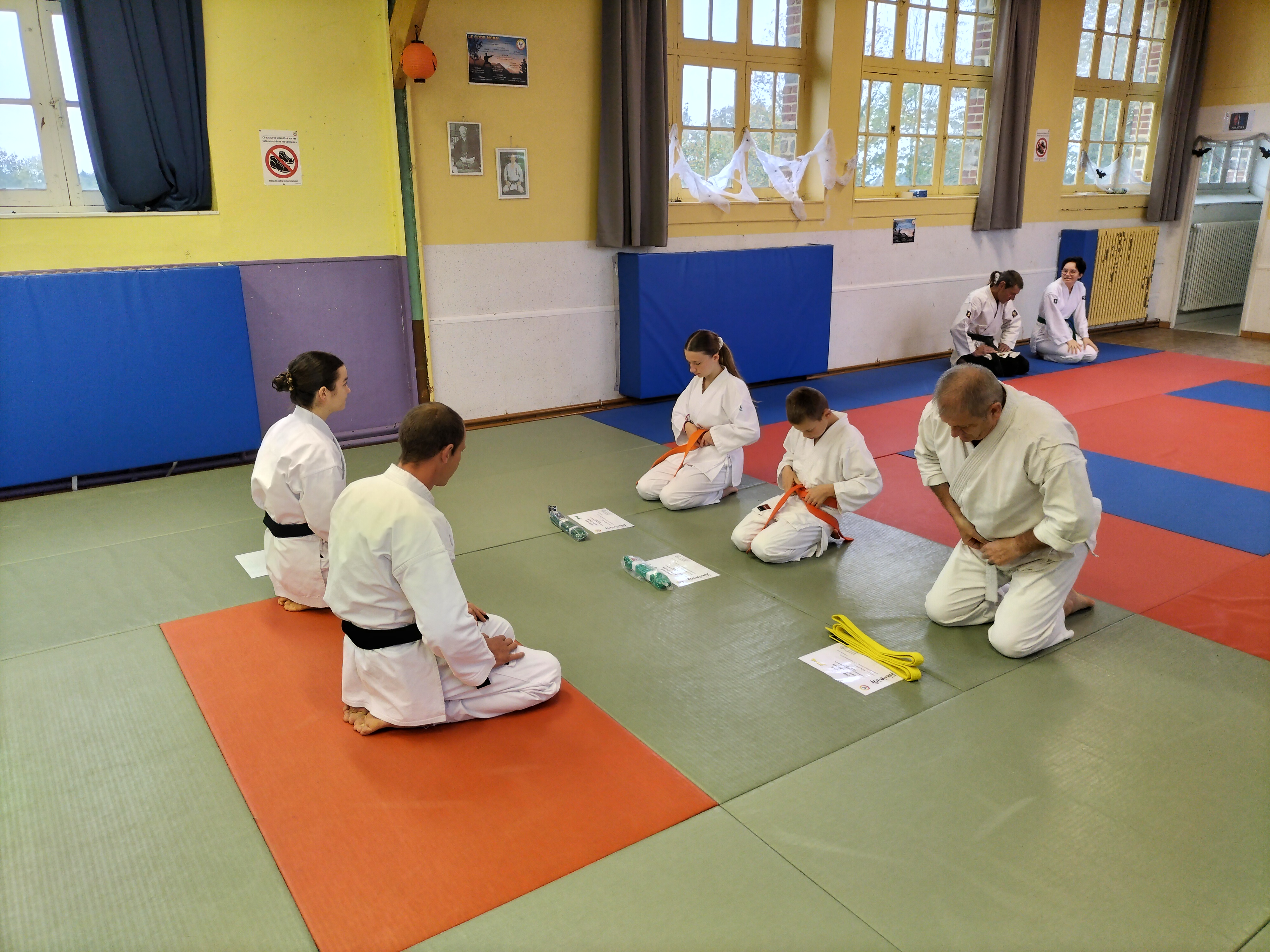 Basse Normandie karaté club de karaté esprit de la main vide condé sur noireau condé en normandie Valdallière Vassy Karaté Shotokan