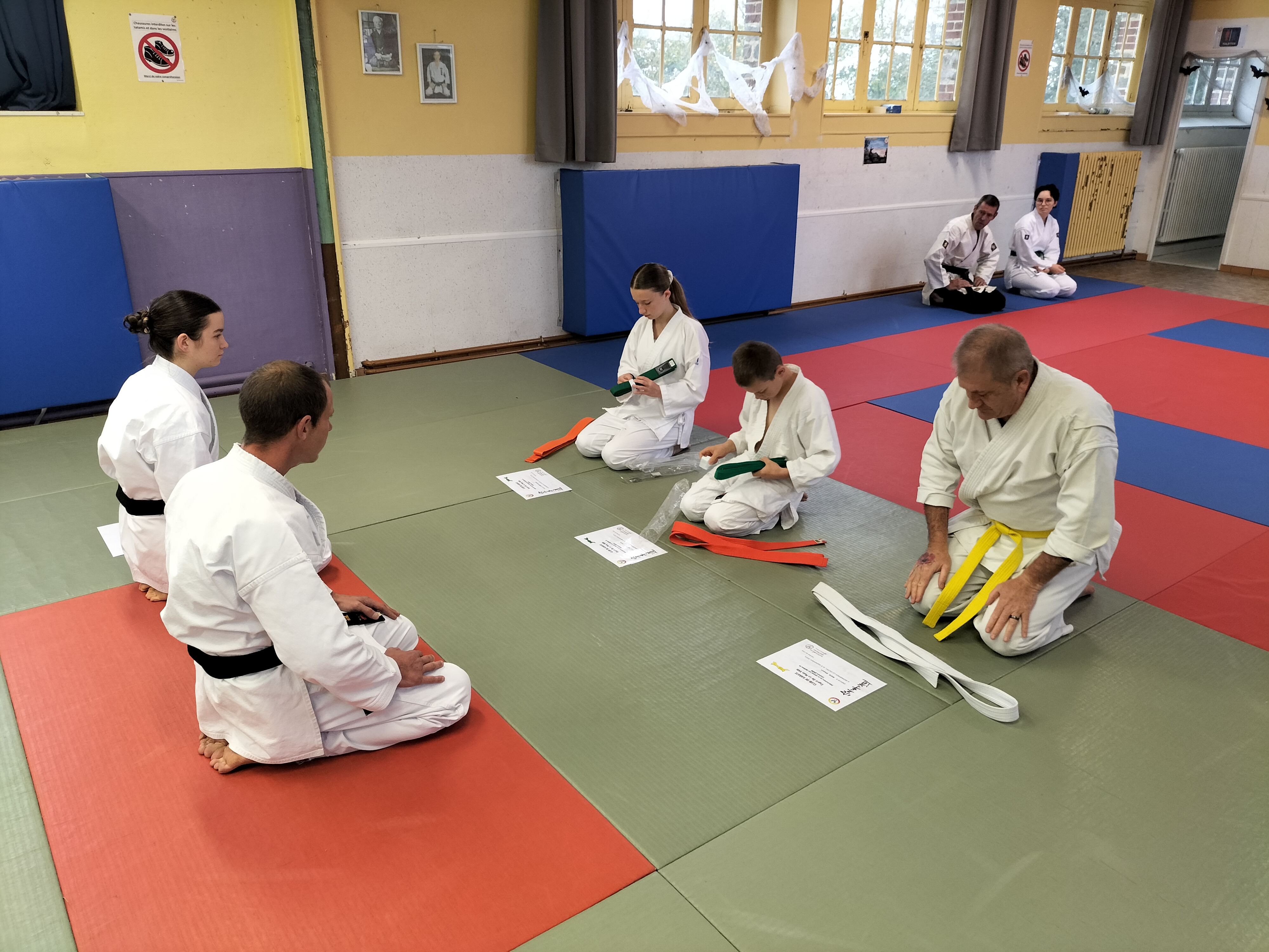 Basse Normandie karaté club de karaté esprit de la main vide condé sur noireau condé en normandie Valdallière Vassy Karaté Shotokan