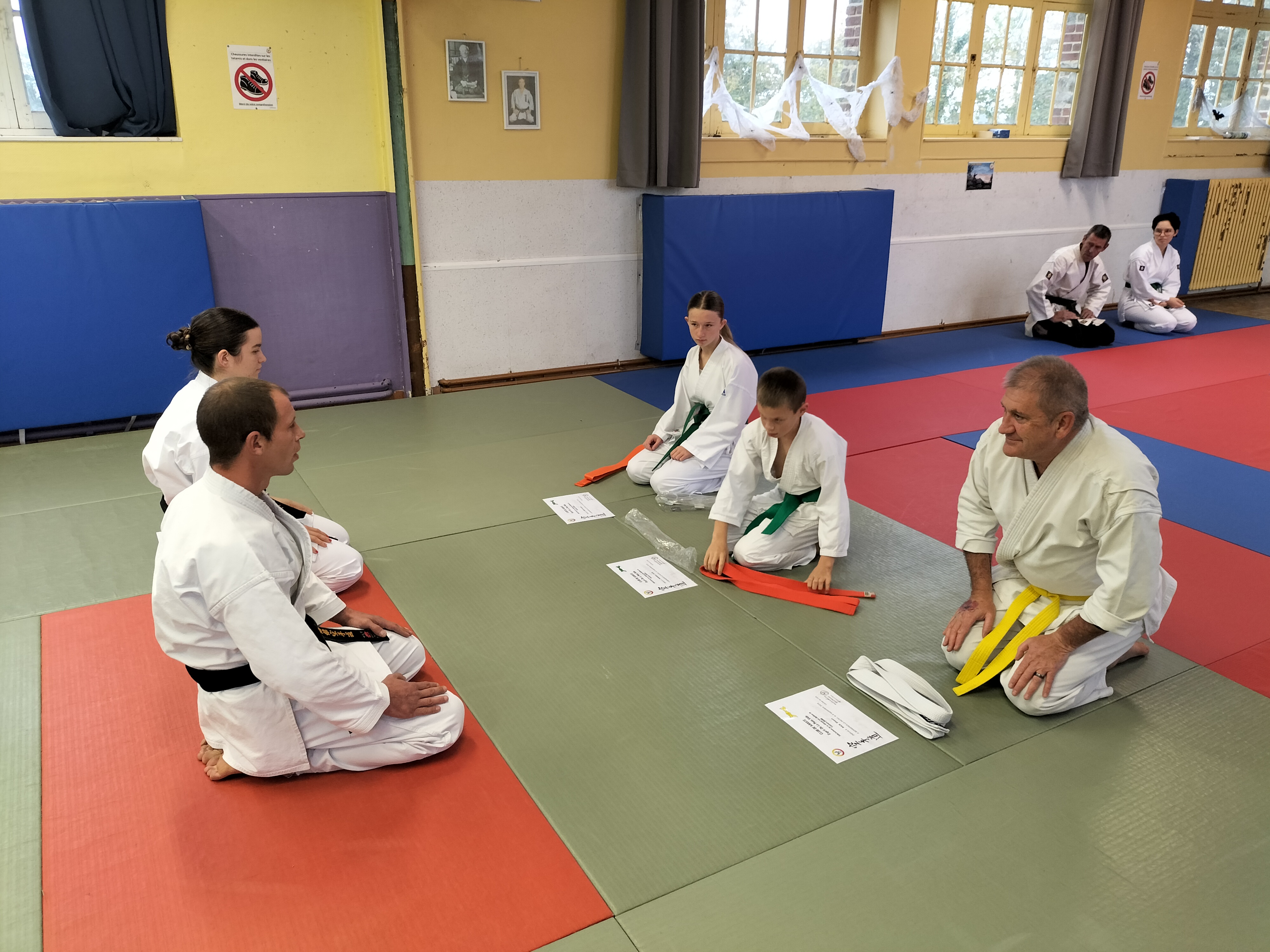 Basse Normandie karaté club de karaté esprit de la main vide condé sur noireau condé en normandie Valdallière Vassy Karaté Shotokan