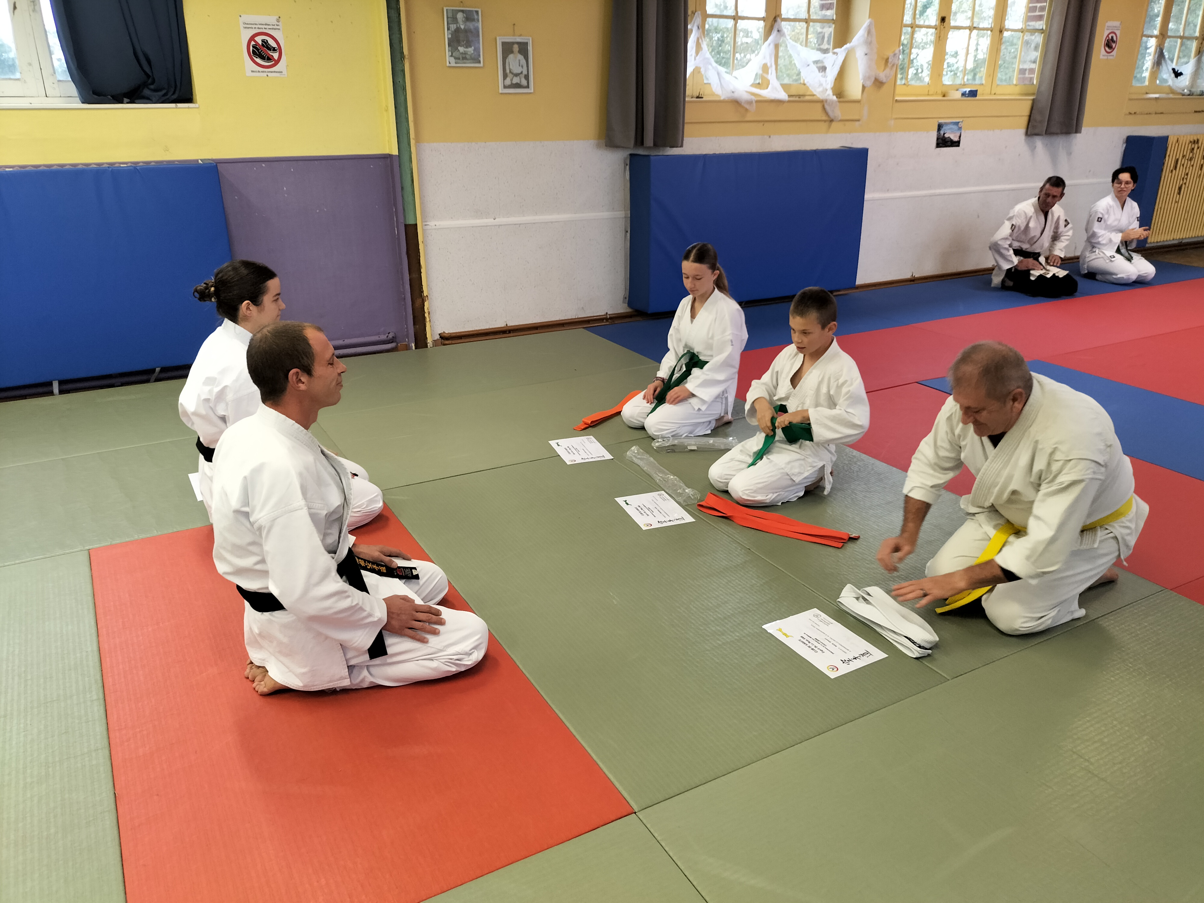 Basse Normandie karaté club de karaté esprit de la main vide condé sur noireau condé en normandie Valdallière Vassy Karaté Shotokan