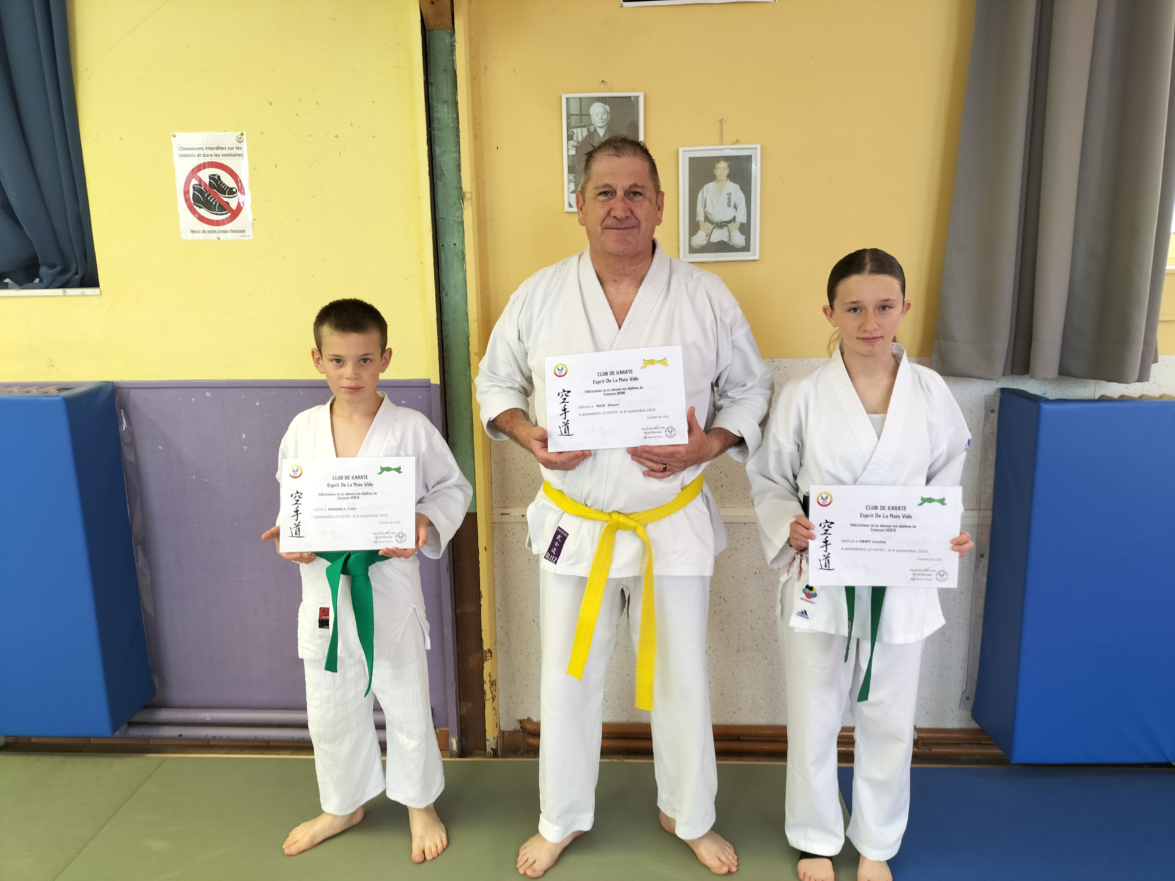 Basse Normandie karaté club de karaté esprit de la main vide condé sur noireau condé en normandie Valdallière Vassy Karaté Shotokan