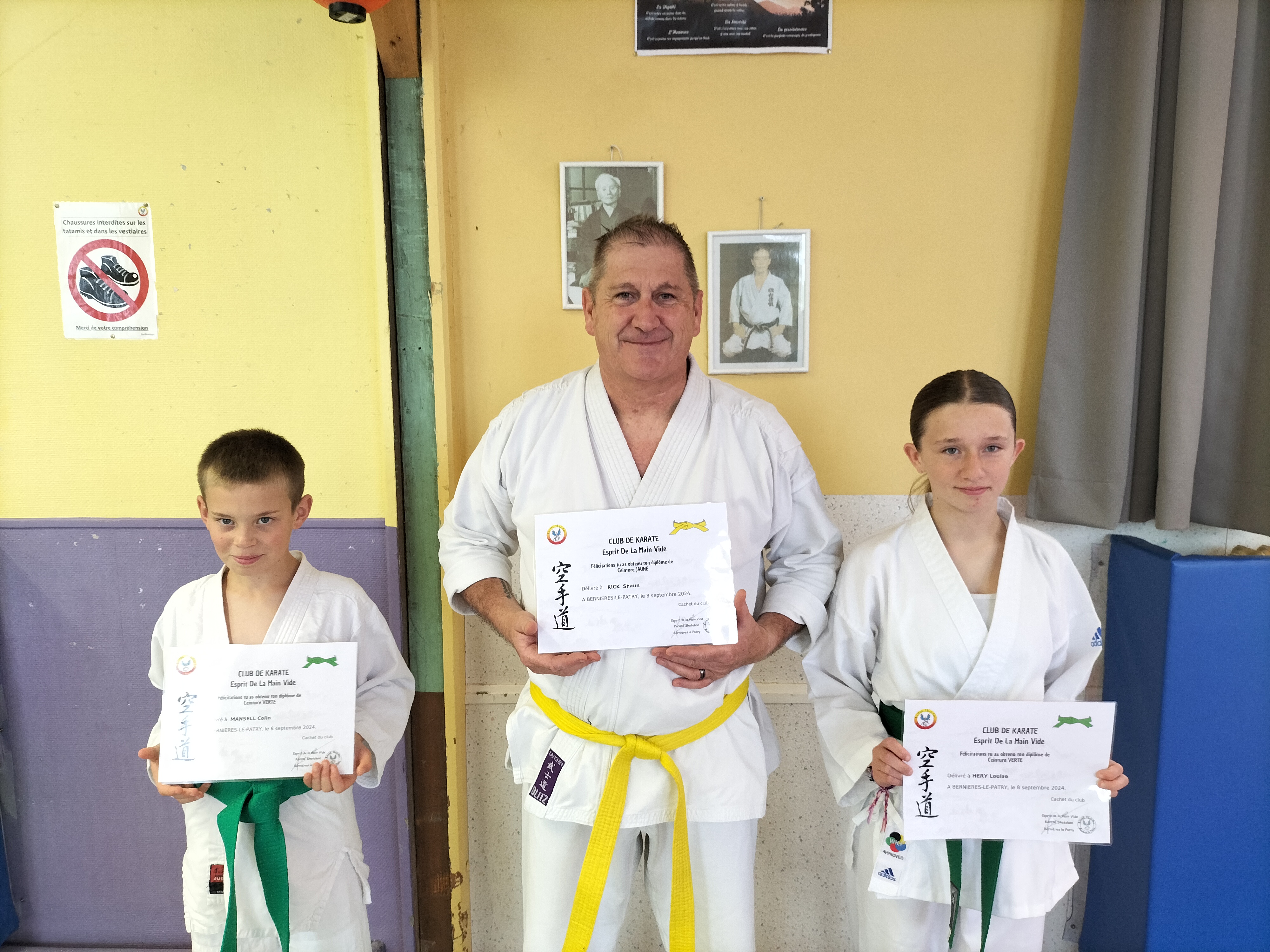 Basse Normandie karaté club de karaté esprit de la main vide condé sur noireau condé en normandie Valdallière Vassy Karaté Shotokan