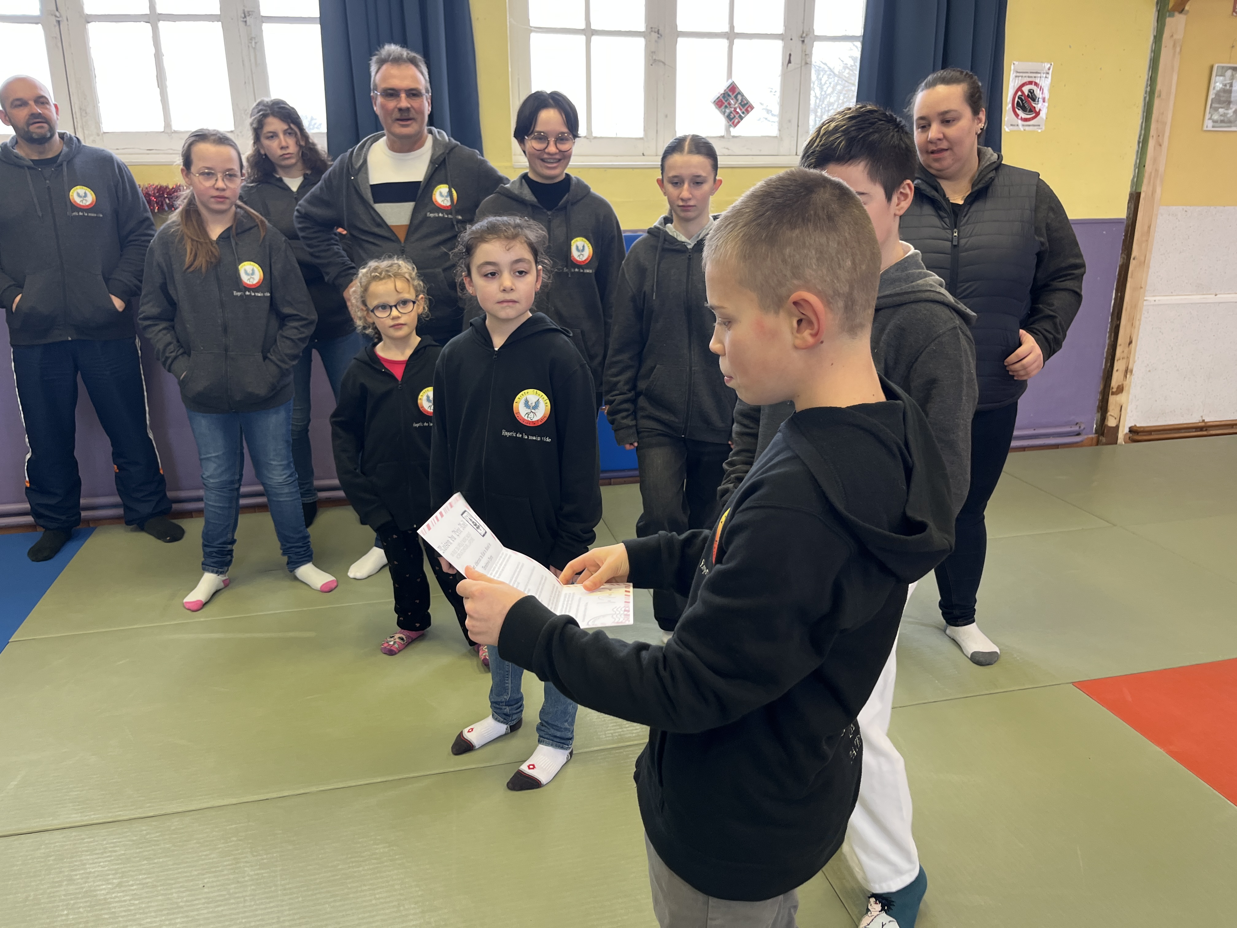 Basse Normandie karaté club de karaté esprit de la main vide condé sur noireau condé en normandie Valdallière Vassy Karaté Shotokan