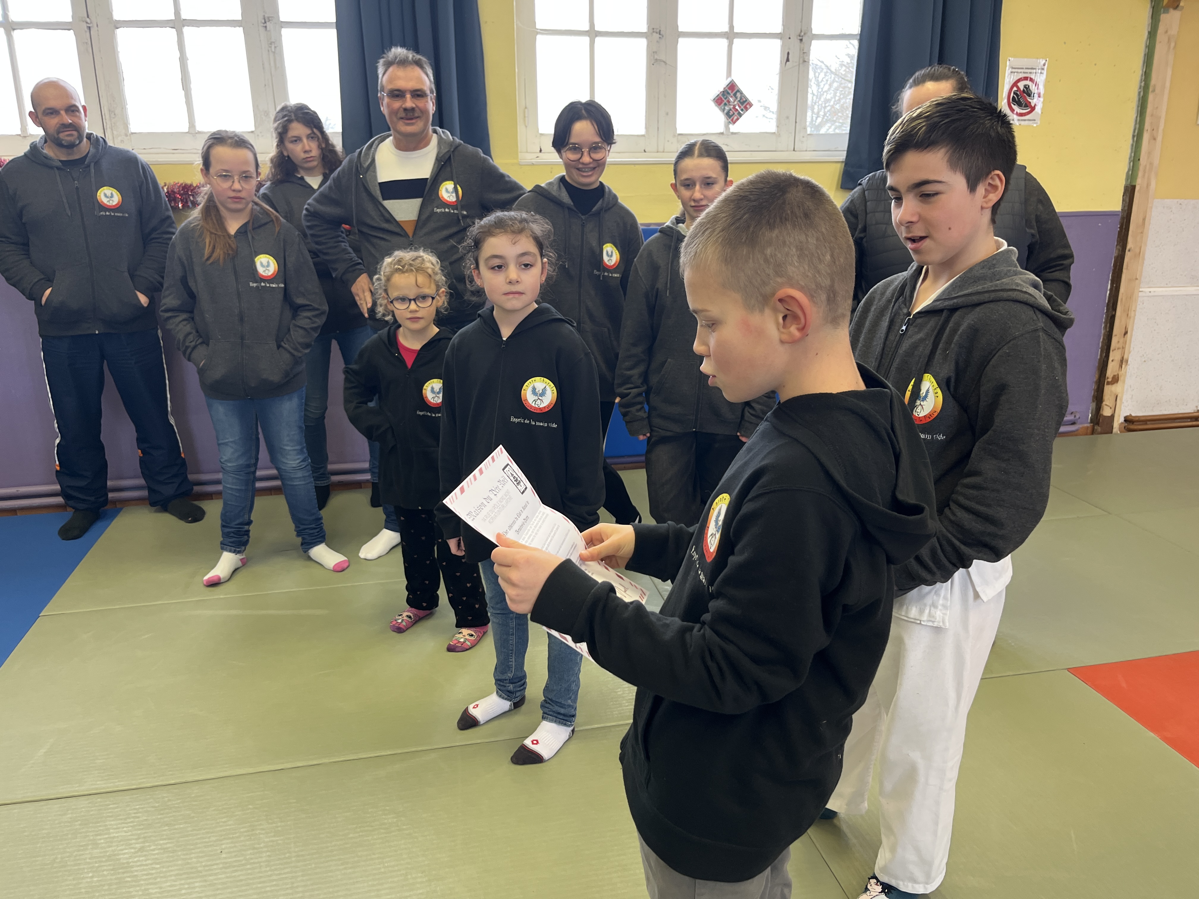 Basse Normandie karaté club de karaté esprit de la main vide condé sur noireau condé en normandie Valdallière Vassy Karaté Shotokan