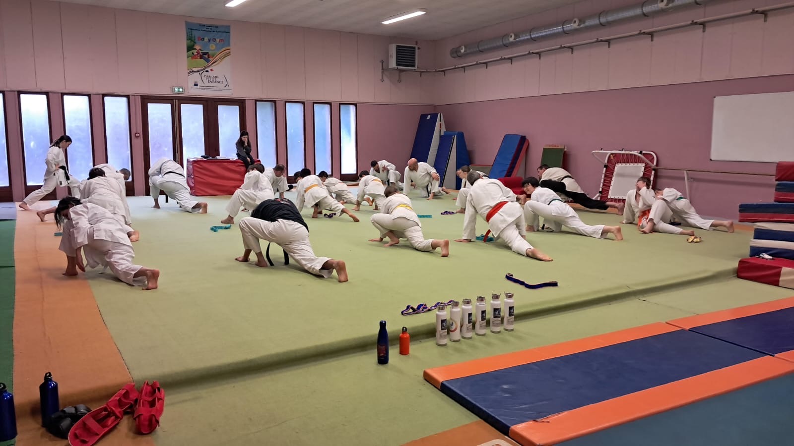 Basse Normandie karaté club de karaté esprit de la main vide condé sur noireau condé en normandie Valdallière Vassy Karaté Shotokan