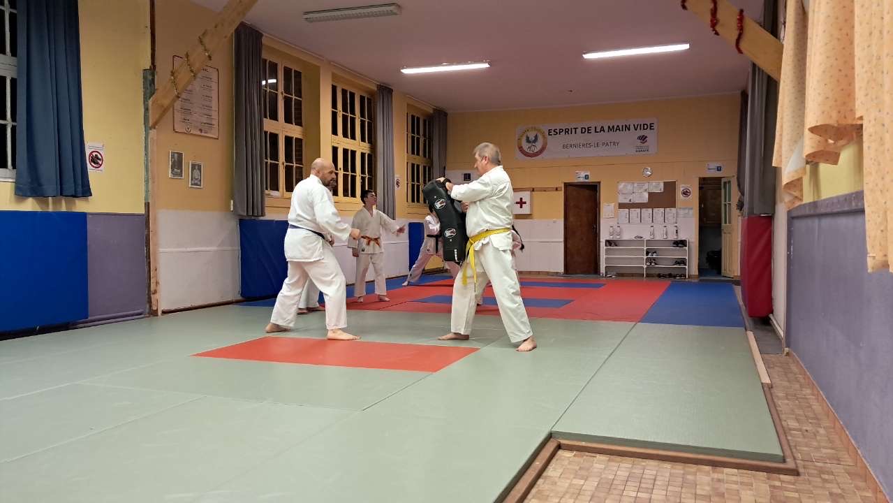 Basse Normandie karaté club de karaté esprit de la main vide condé sur noireau condé en normandie Valdallière Vassy Karaté Shotokan calvados vire Caen Flers orne familliale conviviale fjep rully