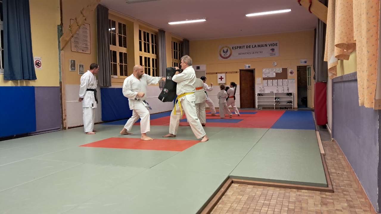 Basse Normandie karaté club de karaté esprit de la main vide condé sur noireau condé en normandie Valdallière Vassy Karaté Shotokan calvados vire Caen Flers orne familliale conviviale fjep rully